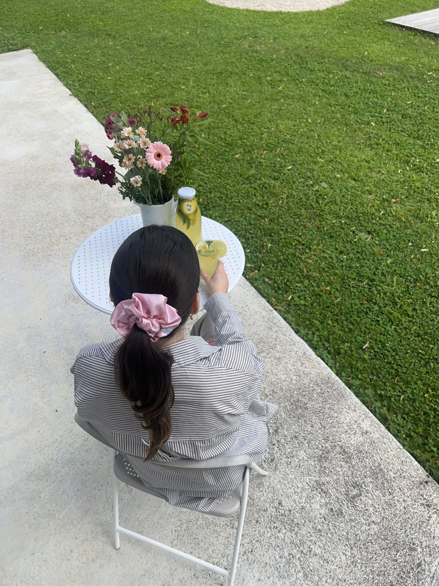 LE ROSE EN SATIN DE SOIE