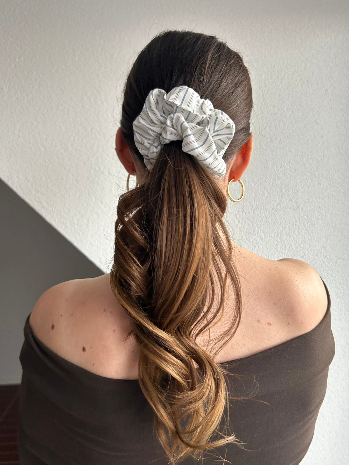 SILK PROVENCE SCRUNCHIE