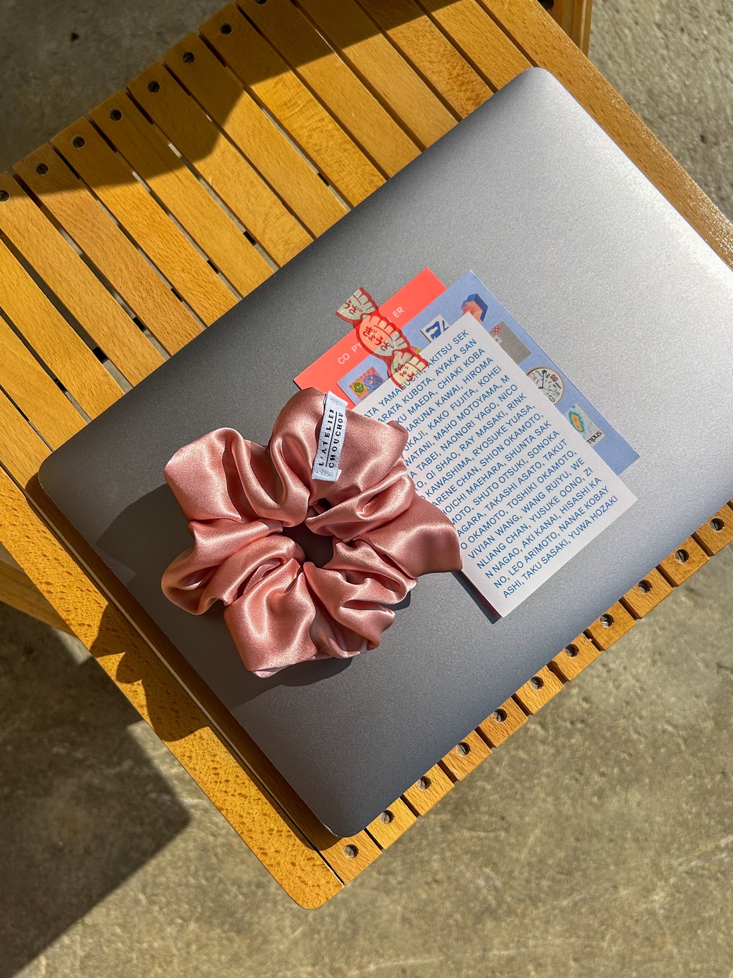 LE BLUSH EN SATIN DE SOIE